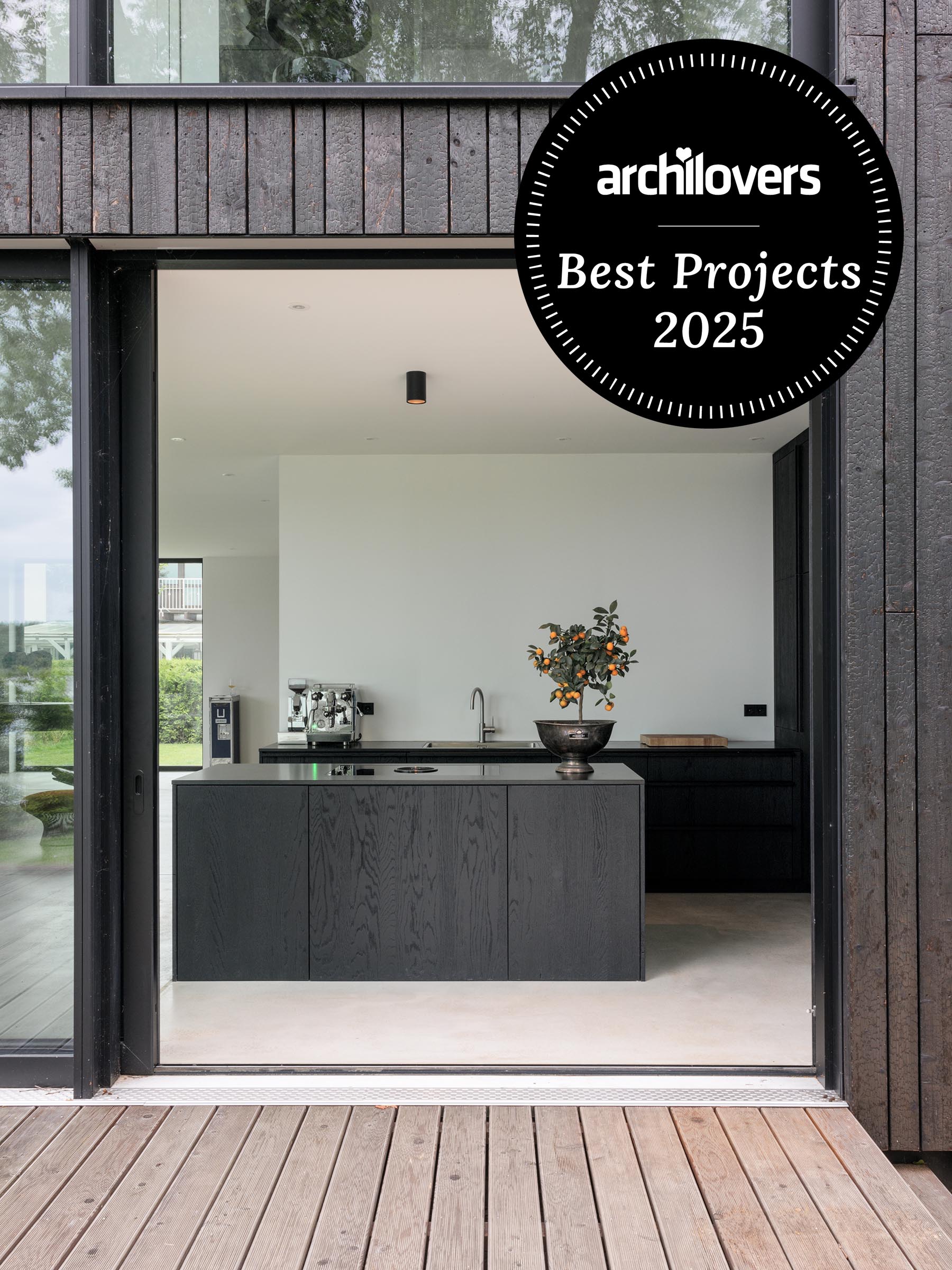 Auszeichnung »Best of Archilovers 2025« für unser Projekt »Holzhaus am ...